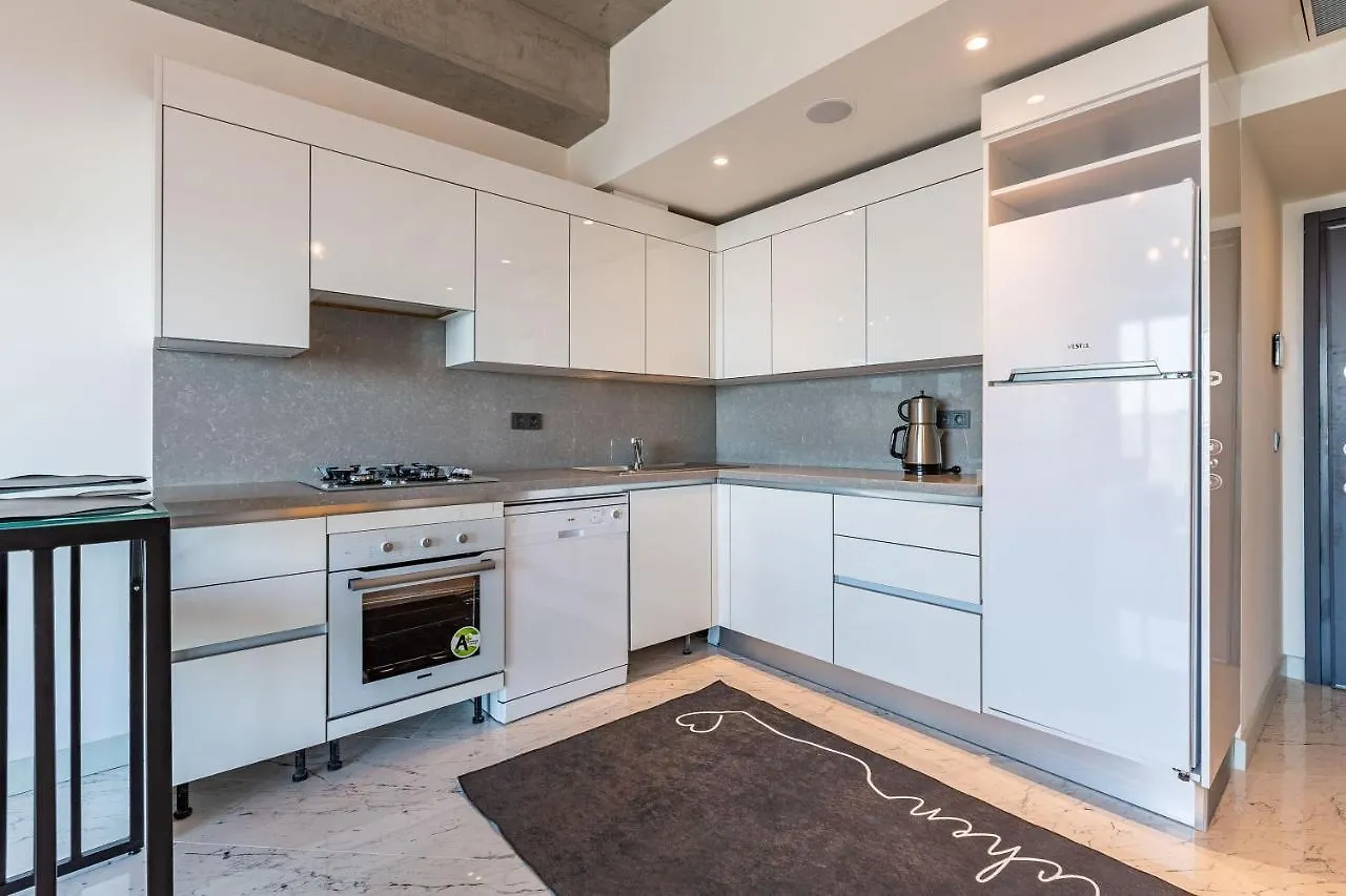 Cozy Flat With City View And Balcony In Sisli Estambul 0*,