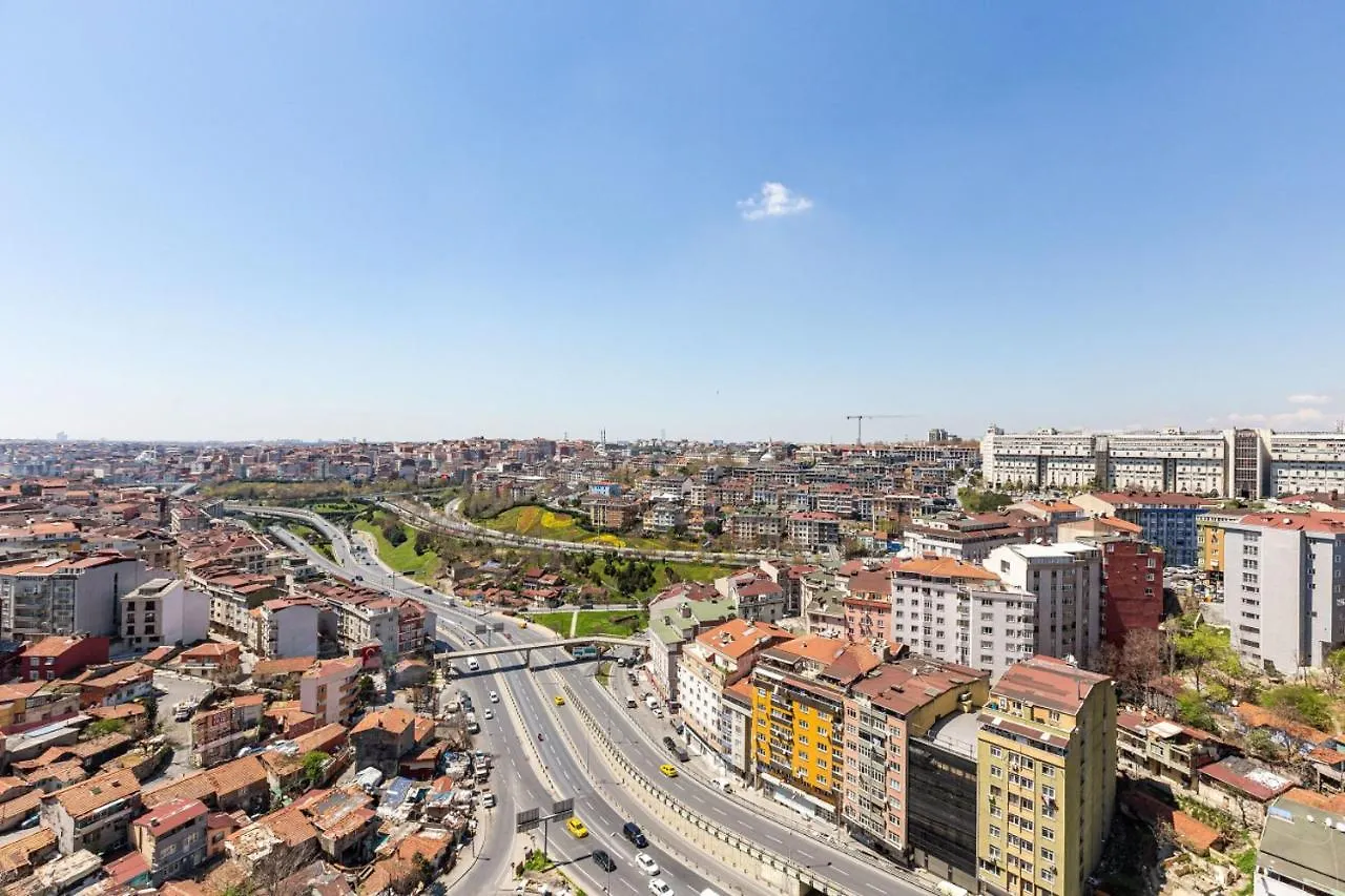 Apartamento Cozy Flat With City View And Balcony In Sisli Estambul